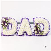 DAD Tribute- Based with Ribbon Edge