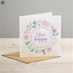 Seeded Wildflower Greetings Card 