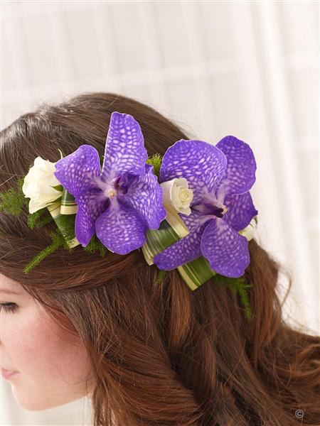 Vanda Orchid Hair Comb